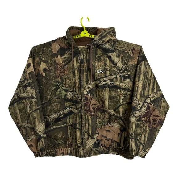 Russell Outdoors Break-Up Infinity Camo Hooded Jacket Size 3XL Hunting Camping - Picture 1 of 10